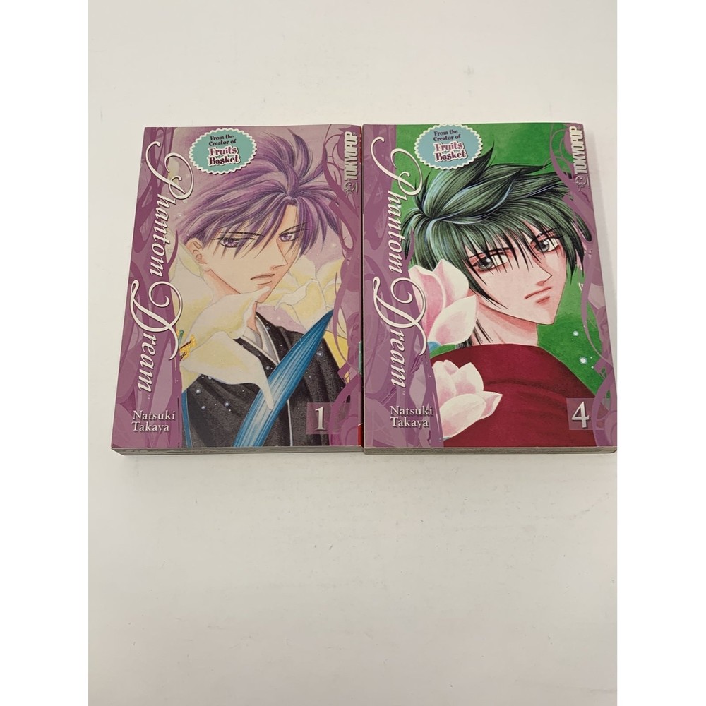 Phantom Dream Volumes 1 & 4 Manga TokyoPop Books